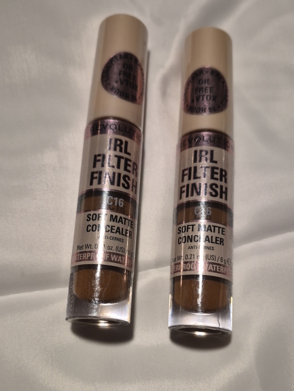 Revolution IRL Filter Finish C 16 Soft Mattee Concealer 0.21 Oz